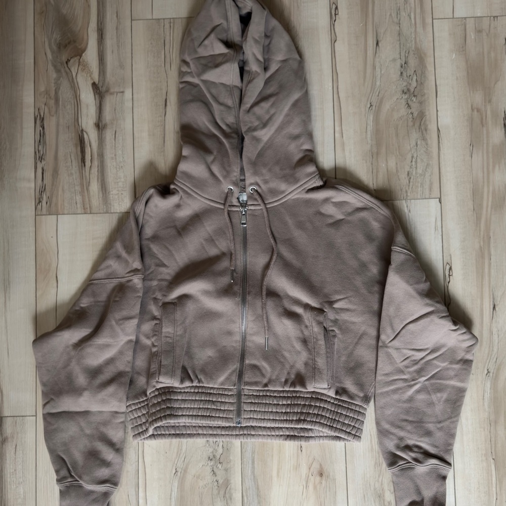 Abercrombie Crop Zip Hoodie